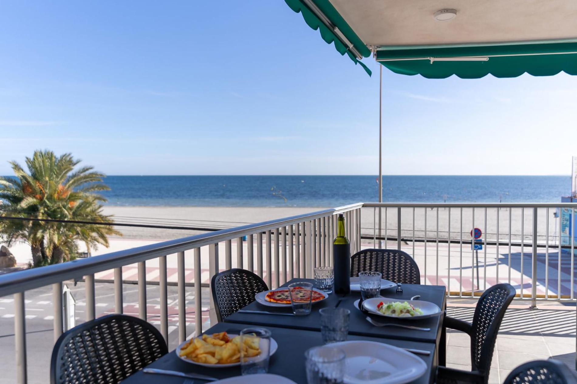 Rentafive Primera Linea Terraza Reformado Санта Пола Экстерьер фото