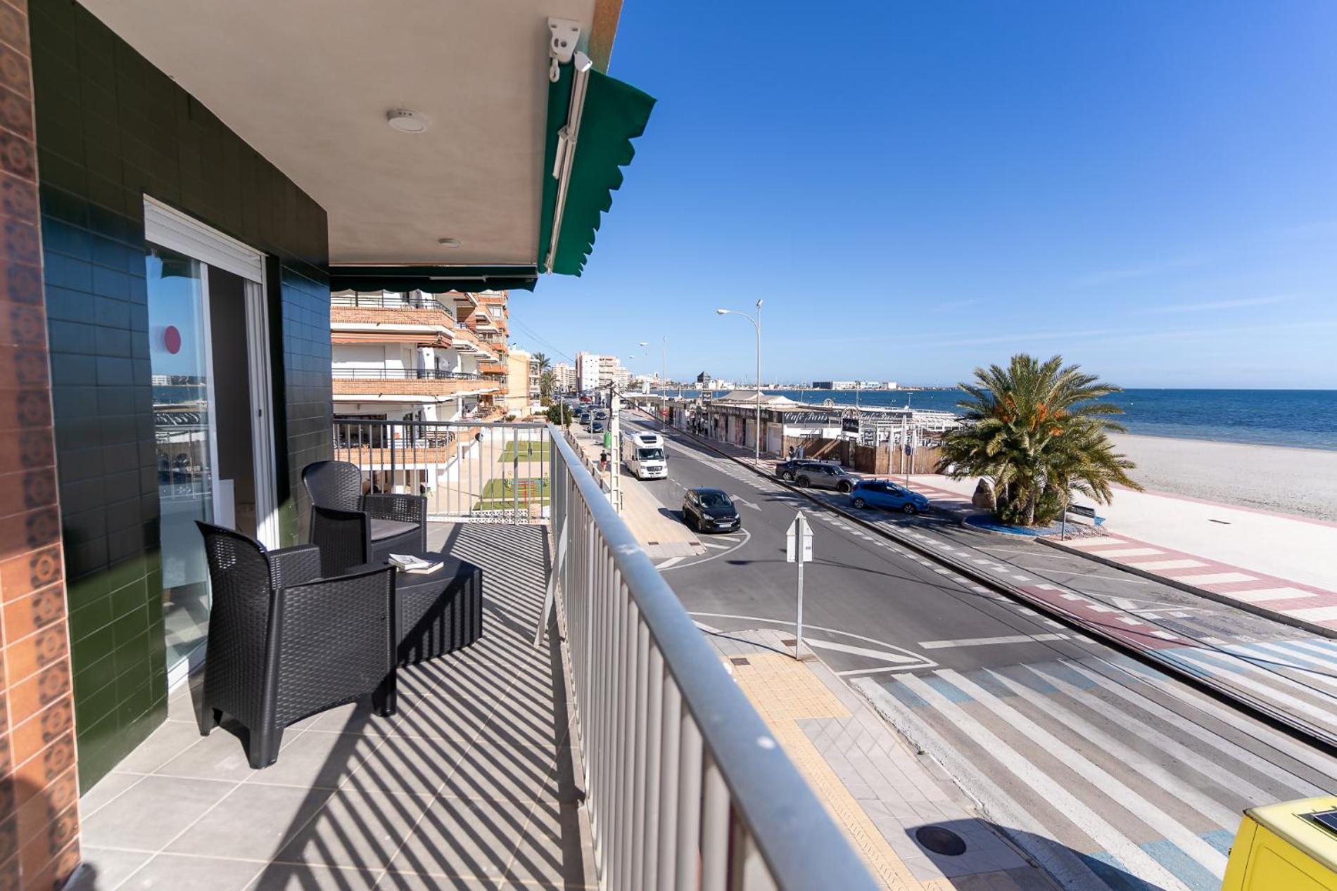 Rentafive Primera Linea Terraza Reformado Санта Пола Экстерьер фото
